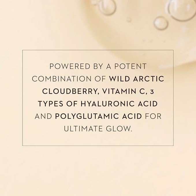 Lumene [Valo] Nordic-C Glow Boost Essence - Hydrating & Brightening Serum with Vitamin C, Hyaluronic Acid + Arctic Cloudberry for Visibly Radiant Skin - Vegan + Works for All Skin Types (0.5 fl oz)