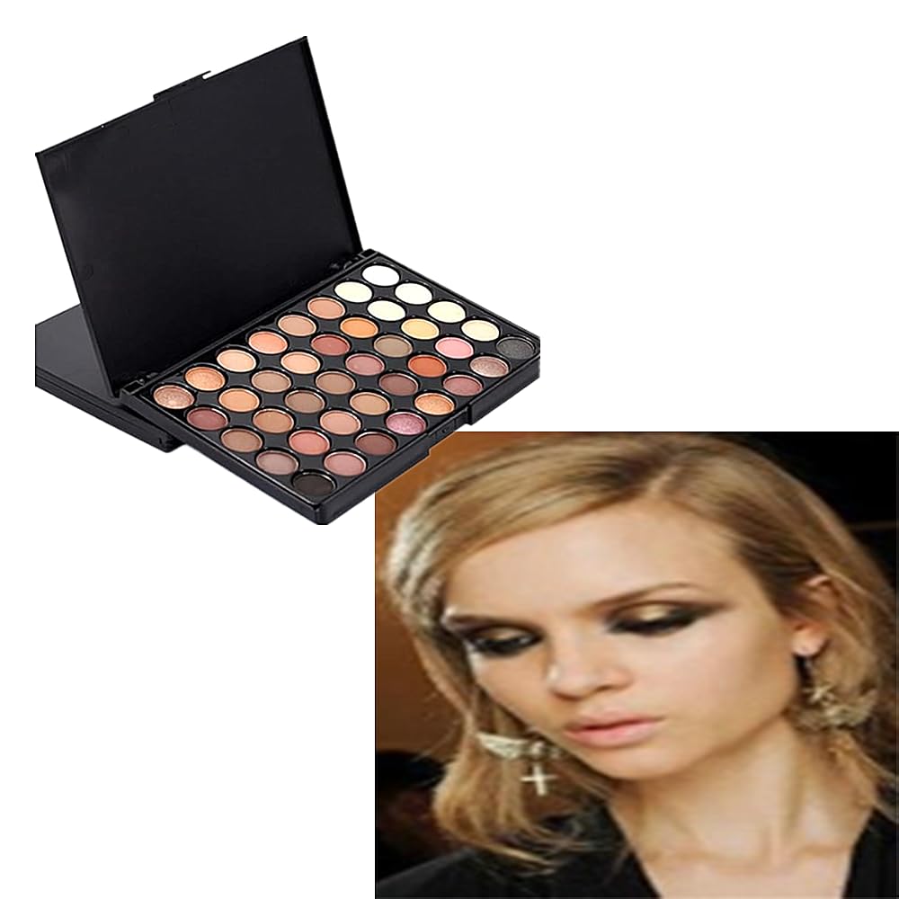 Eyeshadow Palette 40 Color Makeup Palettes Matte Eyeshadow Waterproof Makeup Mixer Palette Make-up For Women Beauty… (Type B)