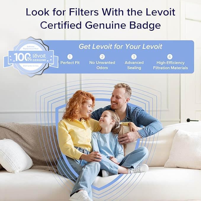 LEVOIT Air Purifiers for Home Large Room Up to 2933 Sq. Ft with Smart WiFi, PM2.5 Monitor, HEPA Sleep Mode, 3-in-1 Filter for Smoke, Pet Allergies, Dust and Odor, Alexa Control, Core 600S-P, White