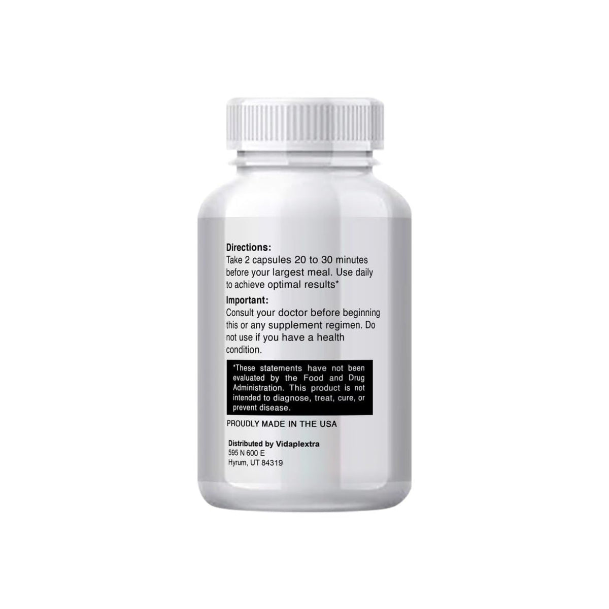 VIDAPLEXTRA Amora Miura - Amora Miura Keto Capsules (Single, 60 Capsules)