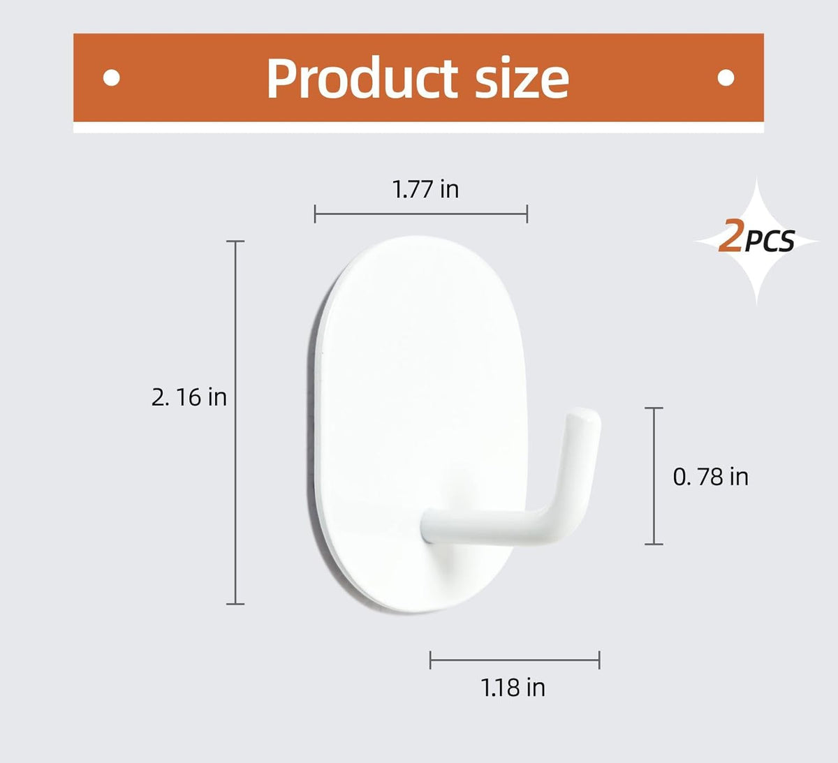 Magnetic Hooks,Strong Hooks for Kitchen, Refrigerator, Wardrobe and Outdoor Grill, Cabin, Hanging Clothes, Keys, Kitchenware(White&Black, 2psc)