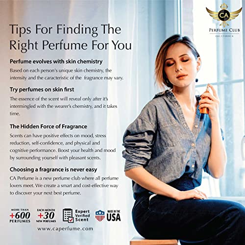 CA Perfume Impression of Daisy Eau So Fresh For Women Fragrance Dupes Eau de Parfum Spray Refillable Bottle 2 Fl Oz/60ml-X1