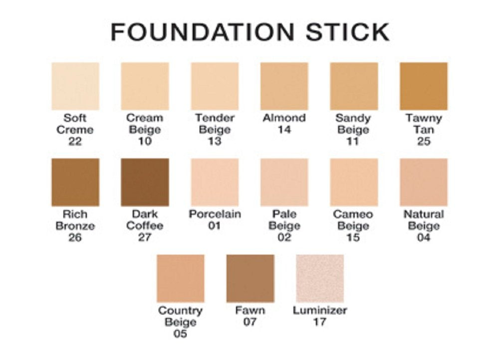 Creamy Conditioning Foundation Stick Buildable Coverage Hypoallergenic (Soft Beige)