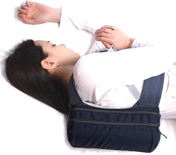 Model 2024 Side-Sleeping Backpack from WoodyKnows, Alleviates Snoring and Sleep Issues Caused by The Back-Sleeping Position, Anti Snoring Solution, Snore Aid Device (L)