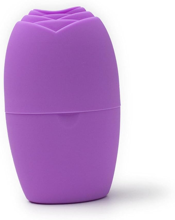 Silicone Ice Age Facial Ice Apparatus Massage Ice Ice Roller For Face And Eyes Glamourpurple