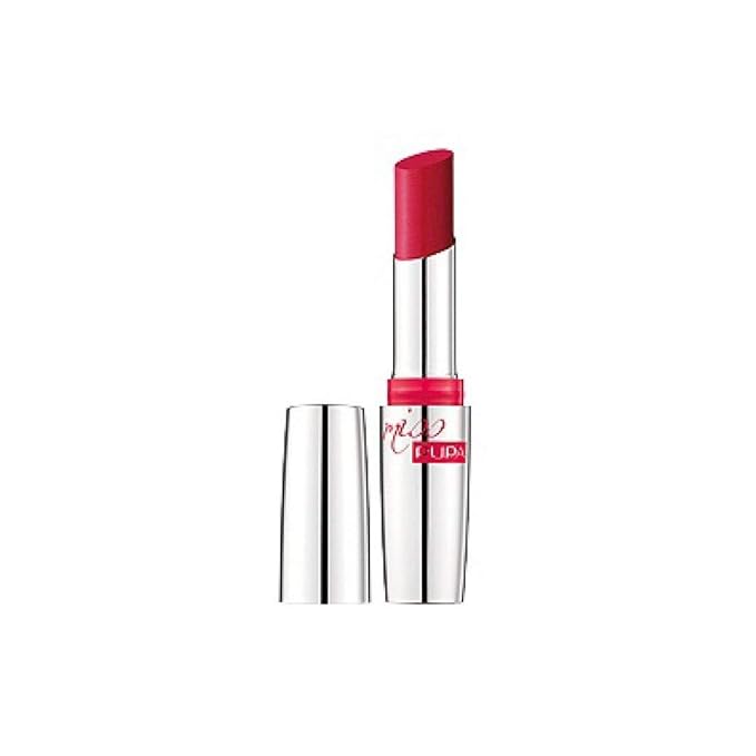 Pupa Milano Miss Milano Lipstick - Creamy, Ultra Pigmented Color For Lips - Nourishing Formula - Crystal-Effect Lipstick - Ultimate Boost Of Volume And Hydration - 302 Party Pink - 0.071 OZ