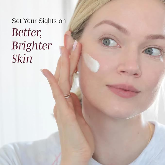Wander Beauty Sight C-er Vitamin C Concentrate - 20% Vitamin C Cream to Plump, Brighten, & Hydrate Face - Brightening Moisturizer with Vitamin E, Kakadu Plum, Niacinamide, & Hyaluronic Acid - 1.01 oz