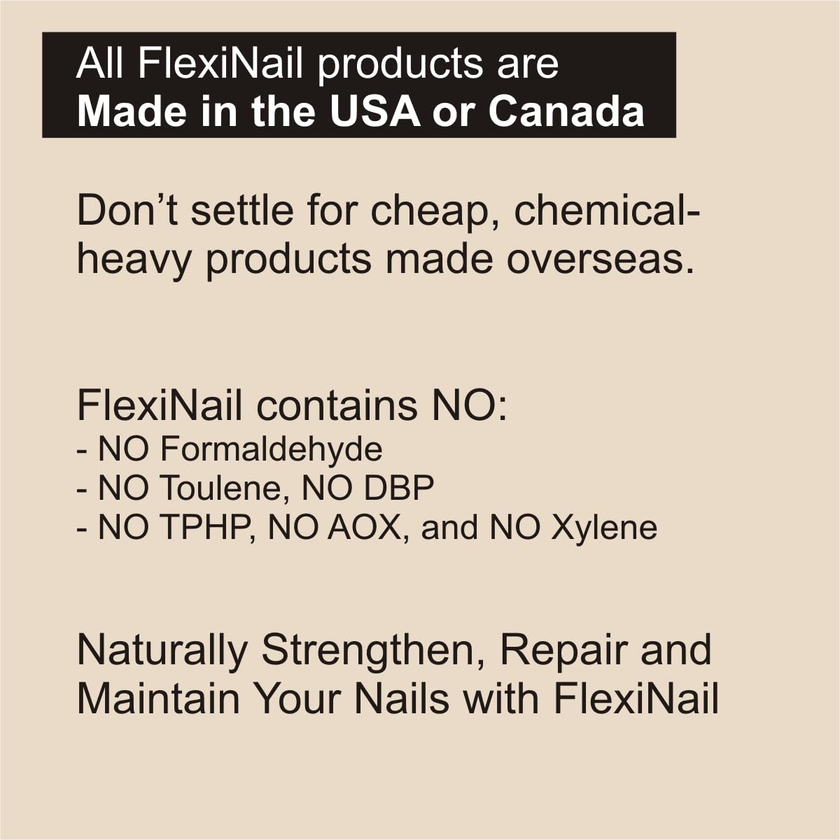 Penetrating Fingernail Conditioner and Strengthener to repair and then maintain weak and peeling or brittle and splitting nails
