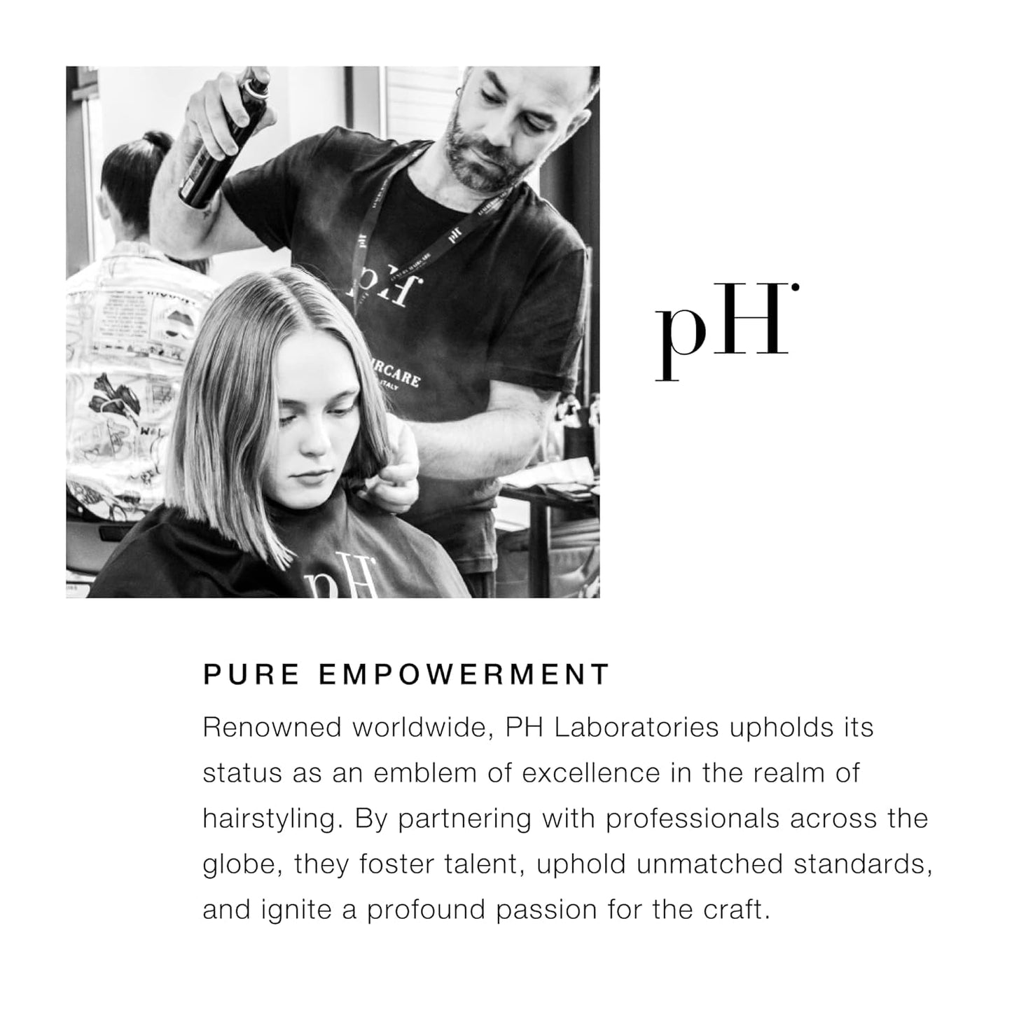 pH PURE HAIR Repair Moisturizing Shampoo 33.8 Oz - Hydrating Shampoo for Dry, Damaged & Color-Treated Hair - Revitalizing, Nourishing Formula to Restore Softness, Shine & Strength