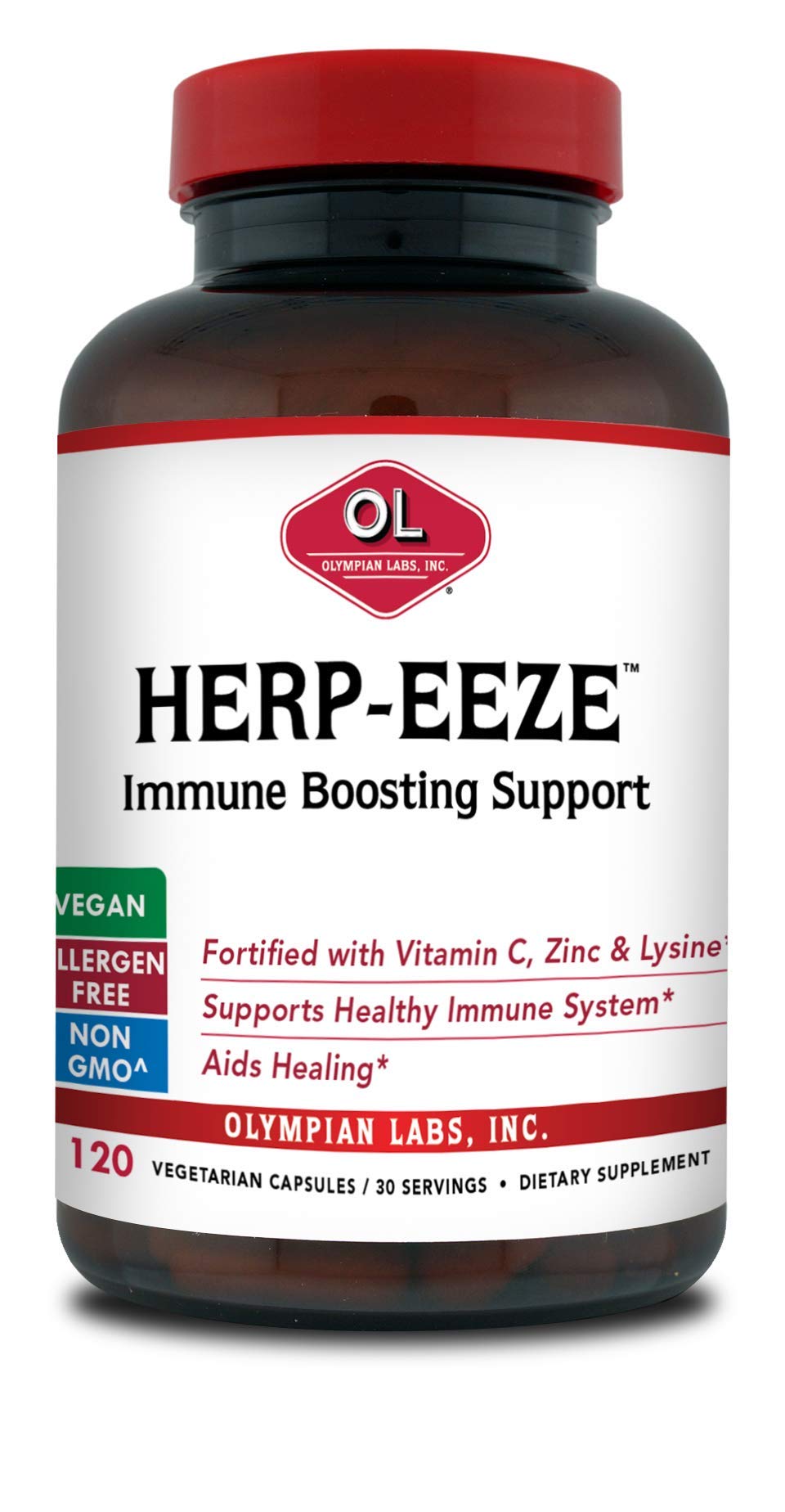Olympian Labs Herp-eeze Next Generation | 120 Capsules | Immune Boosting Support