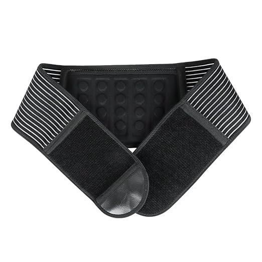 Heating Lower Back Brace Cordless Back Support Belt for Pain Relief Heated Waist Belt Wrap with Heating Pad Adjustable Lumbar Support for Men Women Waist Protection Herniated Disc Scoliosis Sciatica