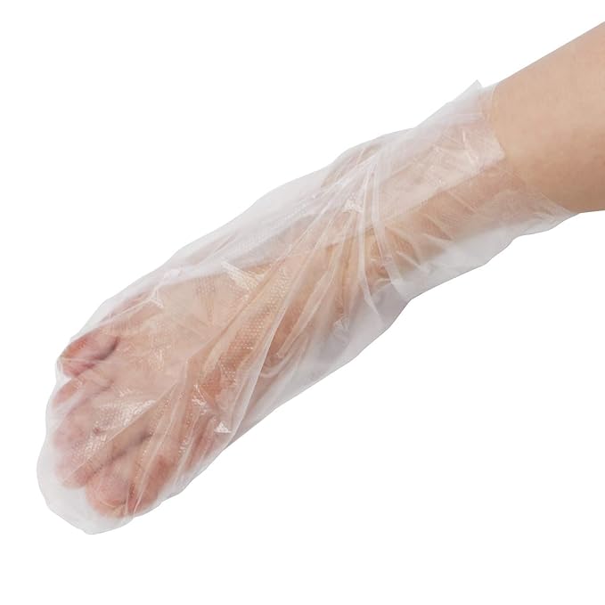Segbeauty Paraffin Wax Liners for Foot, 400 Counts Larger & Thicker Plastic Foot Bags, Paraffin Bath Mitts Hot Wax thera-py Booties Sock Covers for Foot Spa Wax treat-ment Paraffin Wax Machine