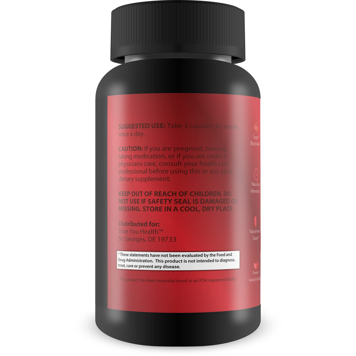 Sebi Blood Health Support - Blood Health Supplement - Blood Balance Blood Boost Formula - Inspired by Dr Sebi Blood Health - Help Improve Blood Flow & Reduce Oxidative Stress Naturally