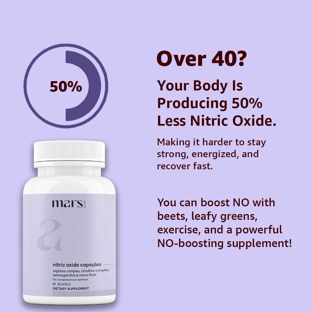 Mars Nitric Oxide Capsules – Pack of 3