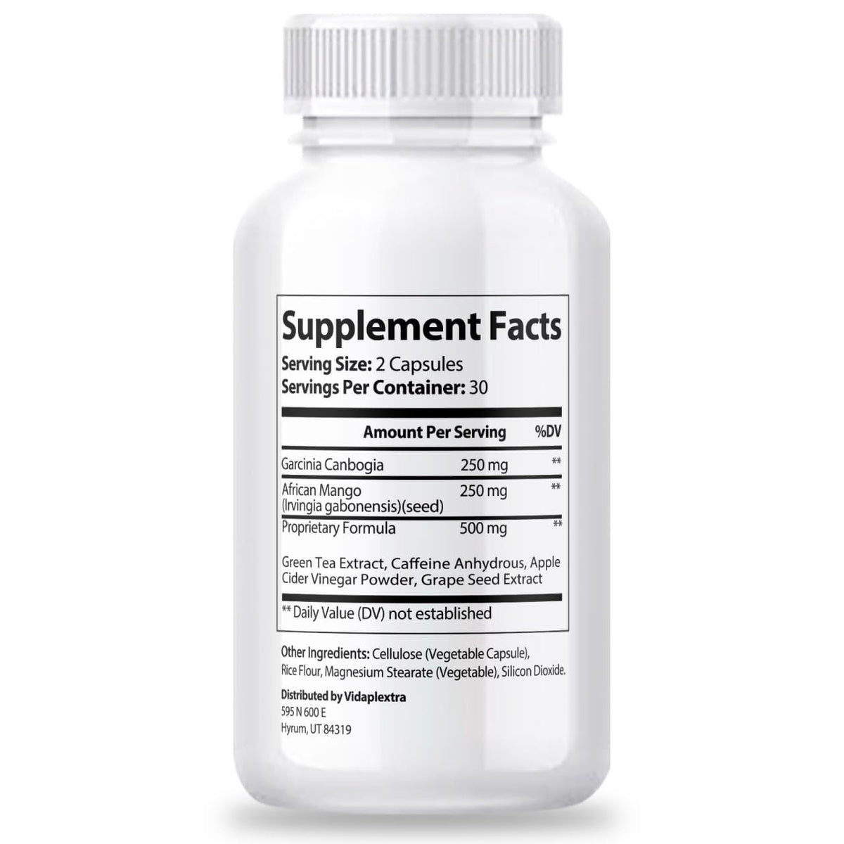 VIDAPLEXTRA Amora Miura - Amora Miura Keto Capsules (Single, 60 Capsules)
