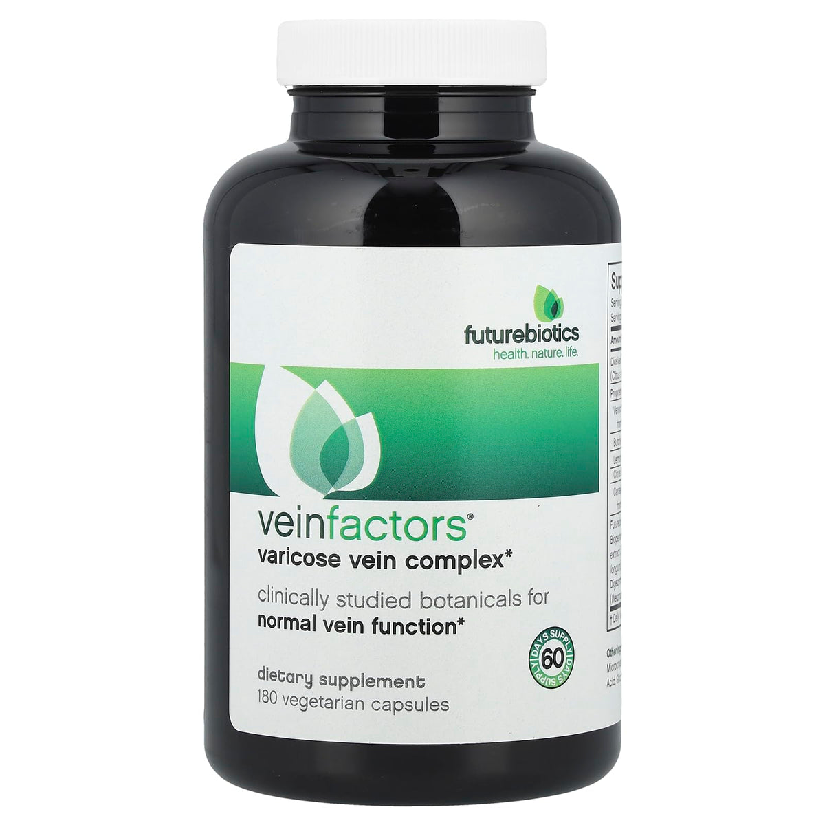 Futurebiotics VeinFactors, 180 Vegetarian Capsules