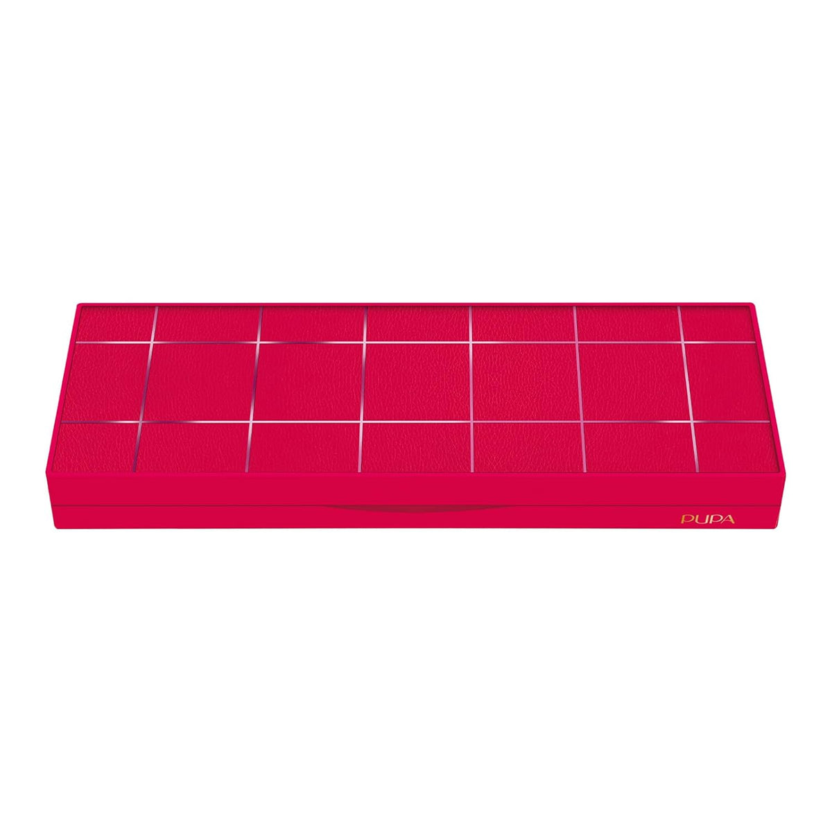 Pupa Milano Pupart S Makeup Palette, 003 Red, 0.4 oz - Versatile Makeup Kit - Blush for Cheeks - Eyeshadow - Lip Gloss - Lip Cream - Face Makeup