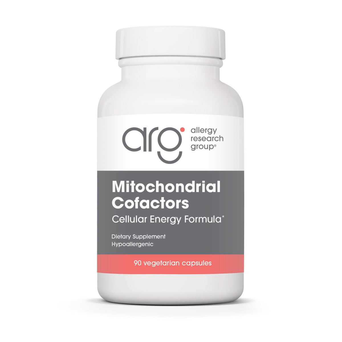 ARG Mitochondrial Cofactors - Delivers 300 mg Acetyl-L-Carnitine - Supports Mitochondrial Function & Cellular Energy - CoQ10, Vitamin B6 & Magnesium - 30 Servings - 90 Vegetarian Capsules