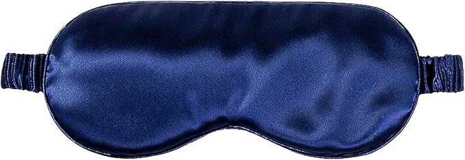Silk Sleep Mask | 100% Mulberry Silk for Ultimate Comfort | Blocks Light for Deep Sleep & Relaxation | Hypoallergenic, Skin-Friendly, and Temperature-Regulating