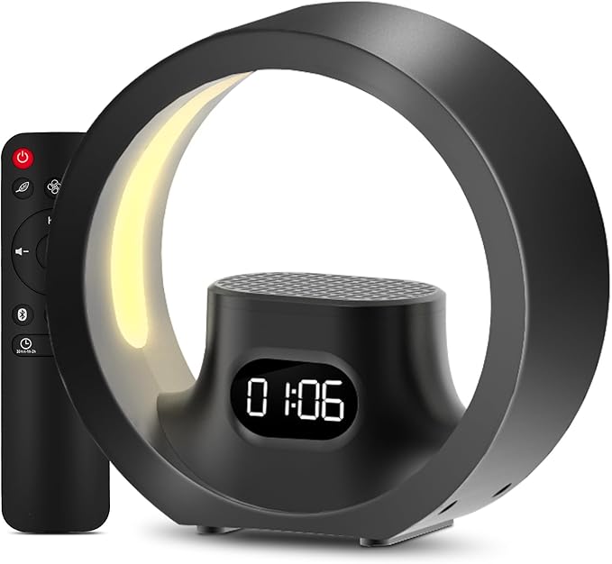 White Noise Sound Machine with 20 Soothing Sounds 11 Night Light 3 Timers Bluetooth Speaker Sleeping Sound Noise Machines for Bedroom Remote Control Sleep Sound Machine for Adults & Baby, Nursery Gift