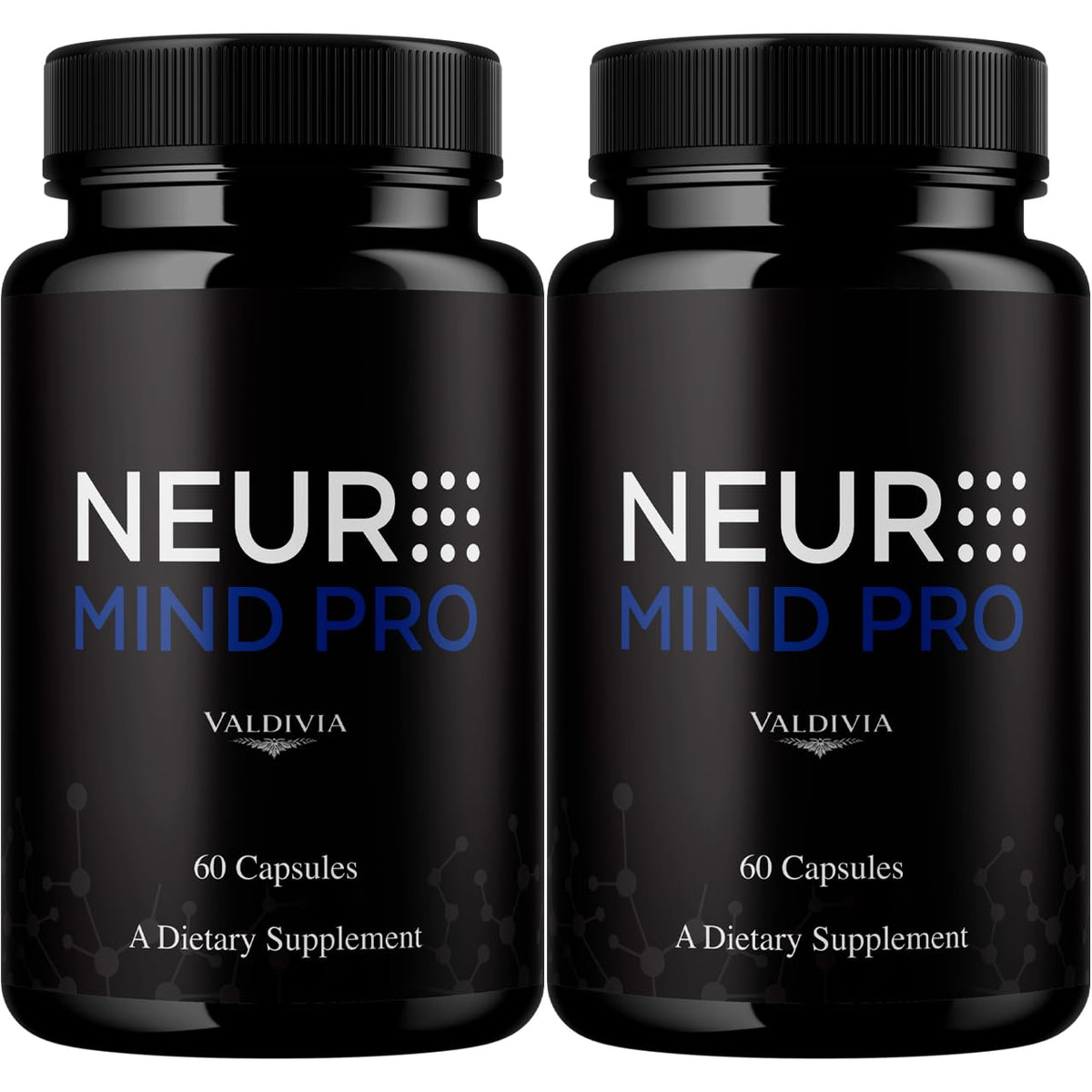 (2 Pack) Neuro Mind Pro Capsules - Official NeuroMindPro Supplement, Premium Formula, Natural Vitamins for Health & Wellness - 120 Capsules for 2 Months