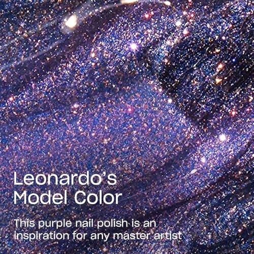 OPI Nail Lacquer Nail Polish | Opaque Light Blue Purple Shimmer Chip Resistant Nail Polish | Vegan, Fast Drying, Streak Free