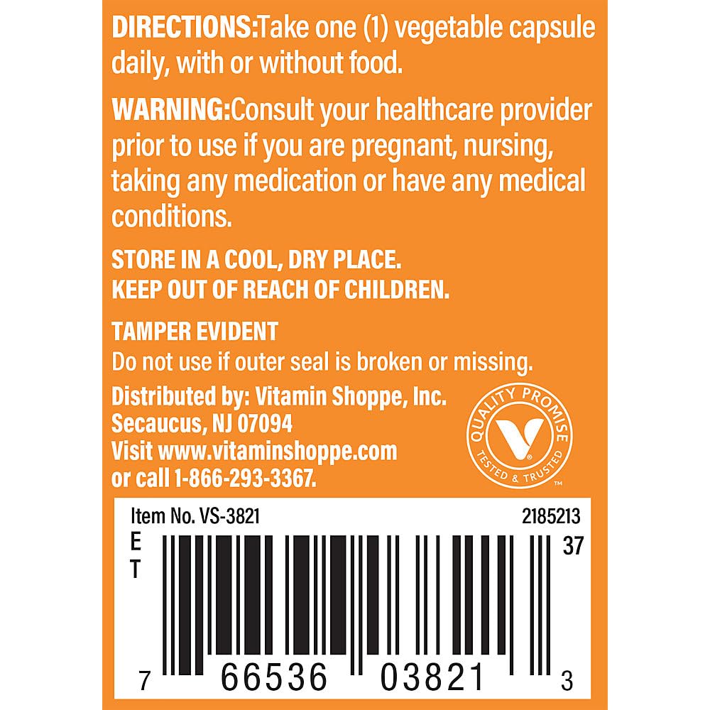 The Vitamin Shoppe Ultimate 10+ Probiotics 13 Billion CFUs, Digestive & Immune Support, Multi-Strain Probiotic Supplement for Men & Women, Gluten Free, Non GMO, Vegetarian, 60 Capsules