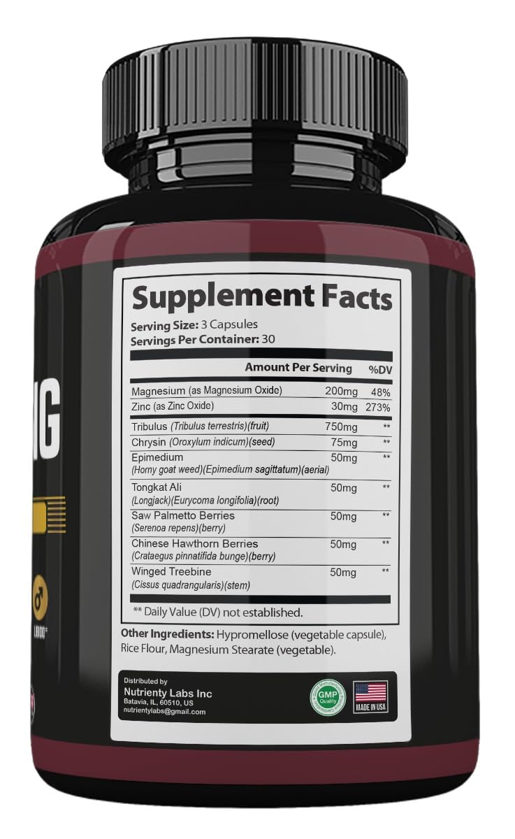 Ultra VigorLong Supplement Advanced Formula, Ultra VigorLong for Men, Ultra Vigorlong Capsules, 90 Count