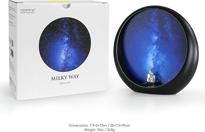 mamre Galaxy Lamp Special Dimmable Night Light Gift Idea for Wedding Anniversary Valentine’s Day Birthday Christmas