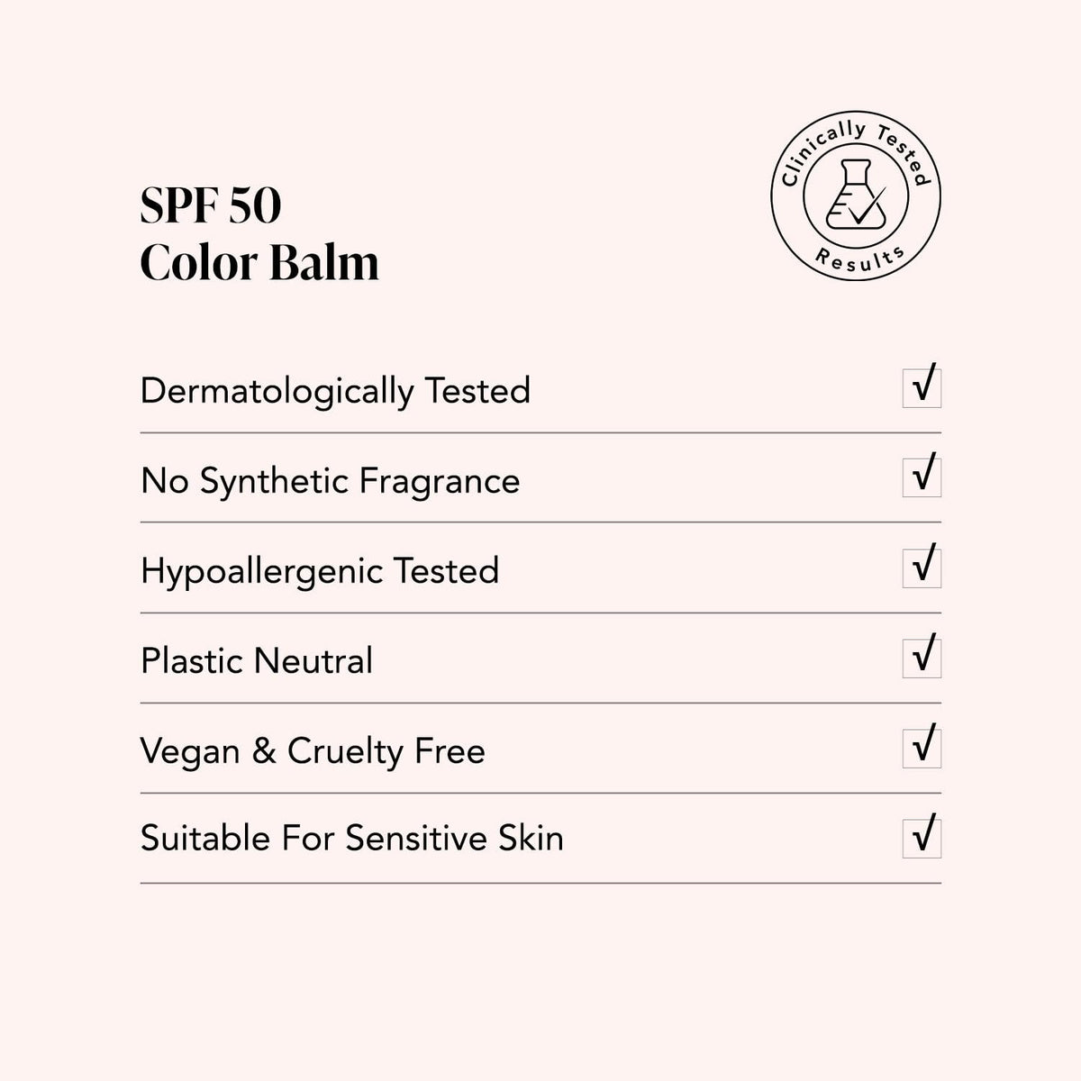 SPF 50 Color Balm - Bronze Jolie 5ml