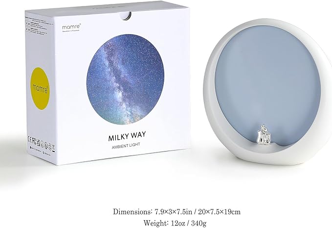 mamre Unique Milky Way Lamp Special Night Light Gift for Bedroom Living Room Suprise Gift for Valentine's Day Birthday Wedding Anniversary