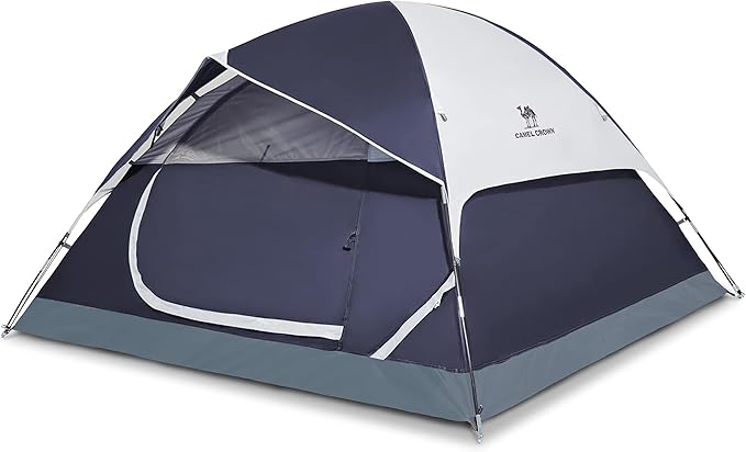 CAMEL CROWN Tents for Camping 2/3/4/5 Person Camping Dome Tent, Waterproof,Spacious, Lightweight Portable Backpacking Tent for Outdoor Camping/Hiking