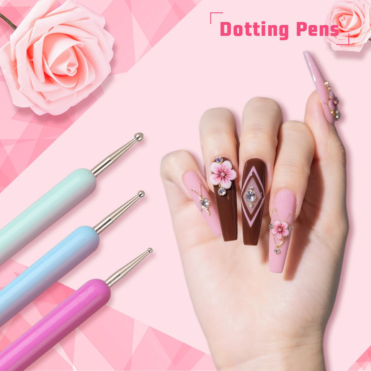 Sponge Pat Paint Nail Gel, Ombre Nails Gradient Gel Nail Blush Blooming Aura Nails Drawing Stripper Floral Painting DIY Nail Art, No Wipe, UV/LED Curing (16 Colors L)