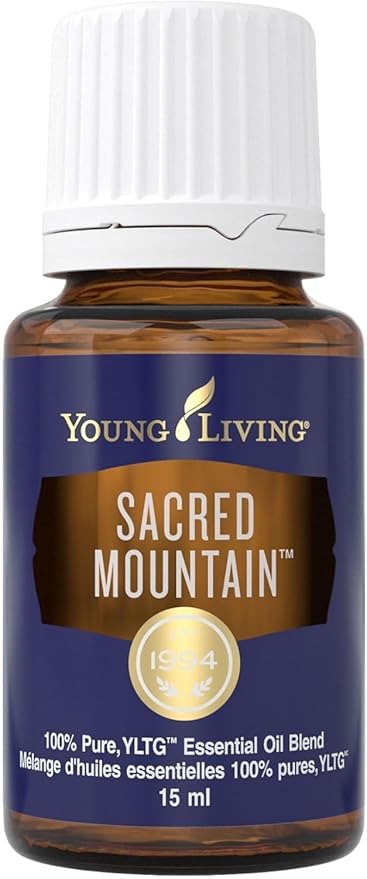 Young Living Sacred Mountain Essential Oil Blend | 15 ml | Inspiring and Grounding Aroma | Perfect for Diffusers or Topical Use | Seed to Seal Quality