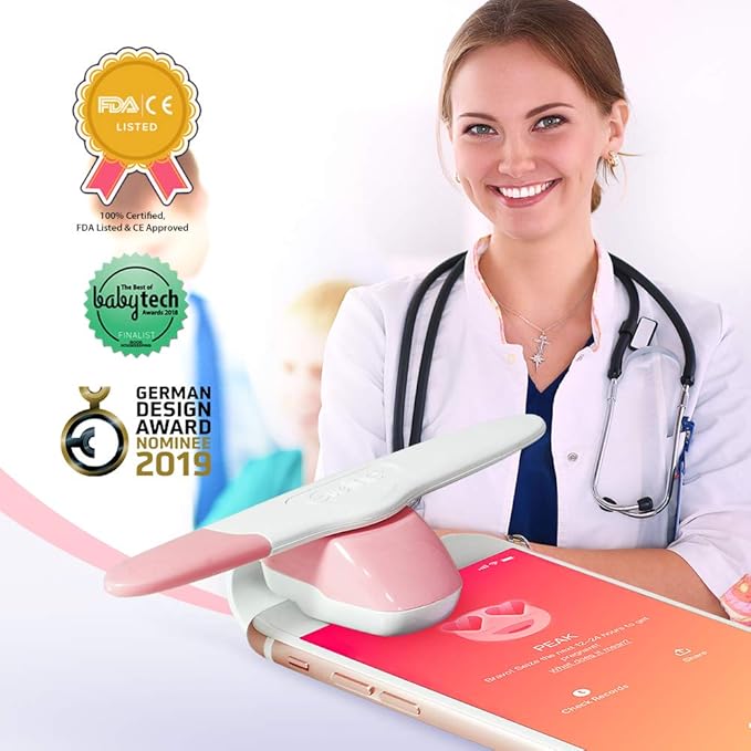 Eveline Digital Ovulation Test - 14 Ovulation Test Strips, Digital Results Powered by Eveline App, Refill Pack for Easy at Home Ovulation Predictor Kit