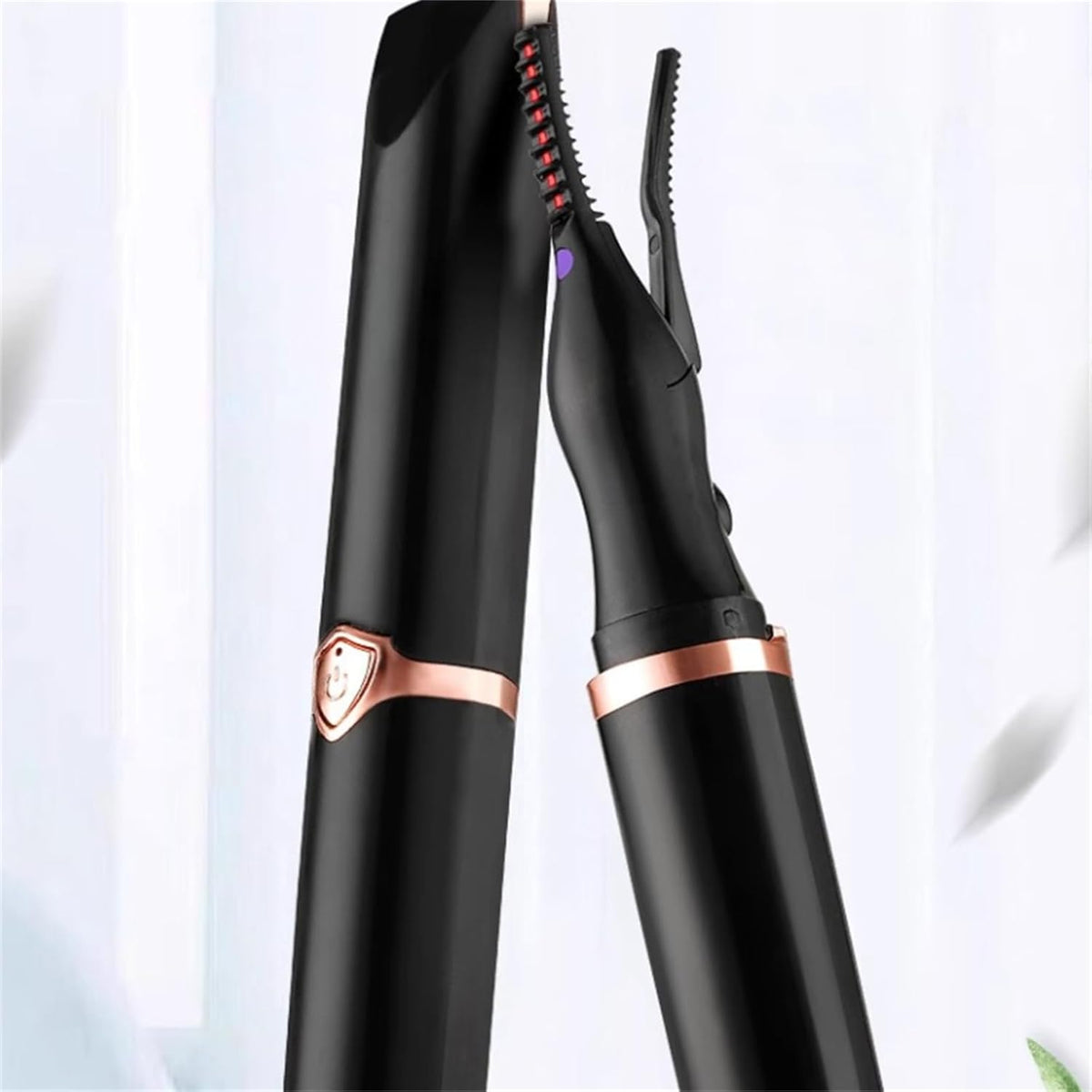 Caedralash Eyelash Curler, New Heated Eyelash Curler, Portable Heated Eyelash Curler, Mini Natural Eyelash Tool, Electric Eyelash Curler, Natural Curling, Smart Temperature Control