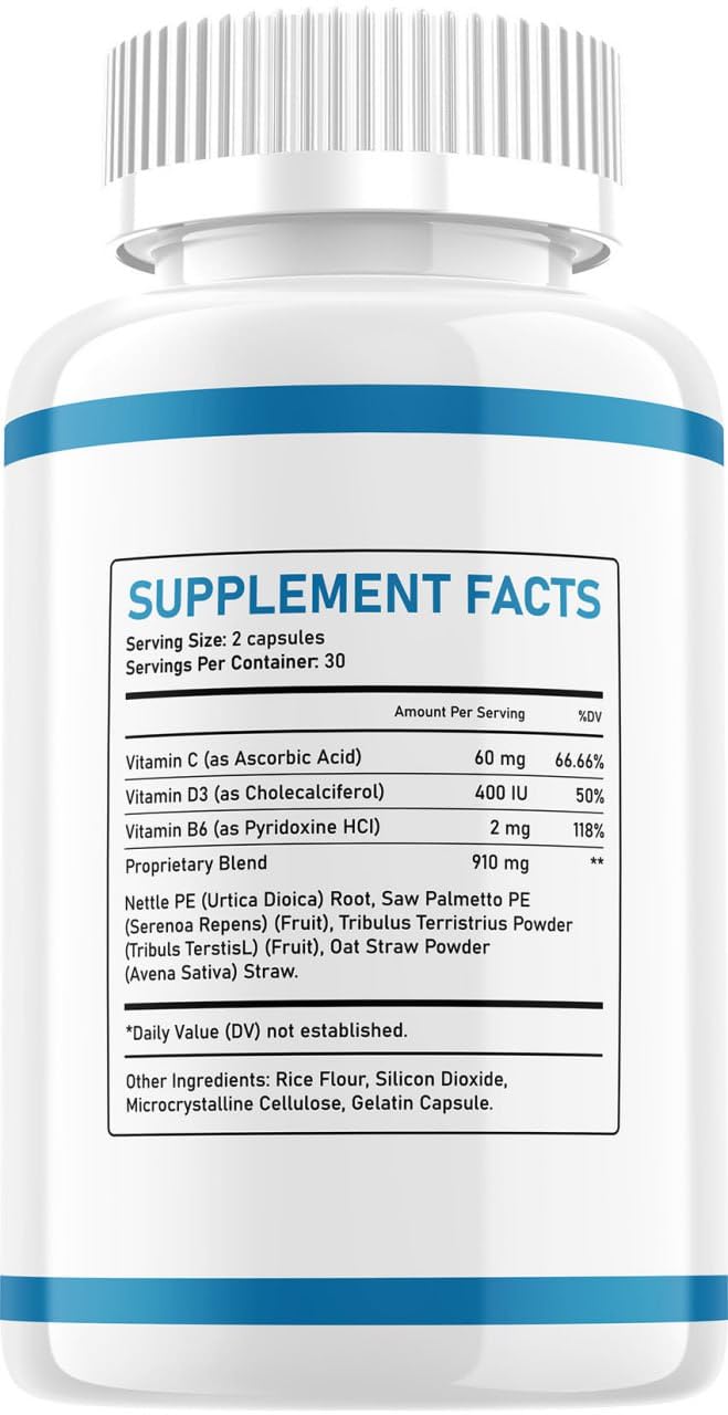 M.E.N Balance Pro Supplement – Advanced Formula Supplements for Daily Health (5 Pack - 300 Capsules)