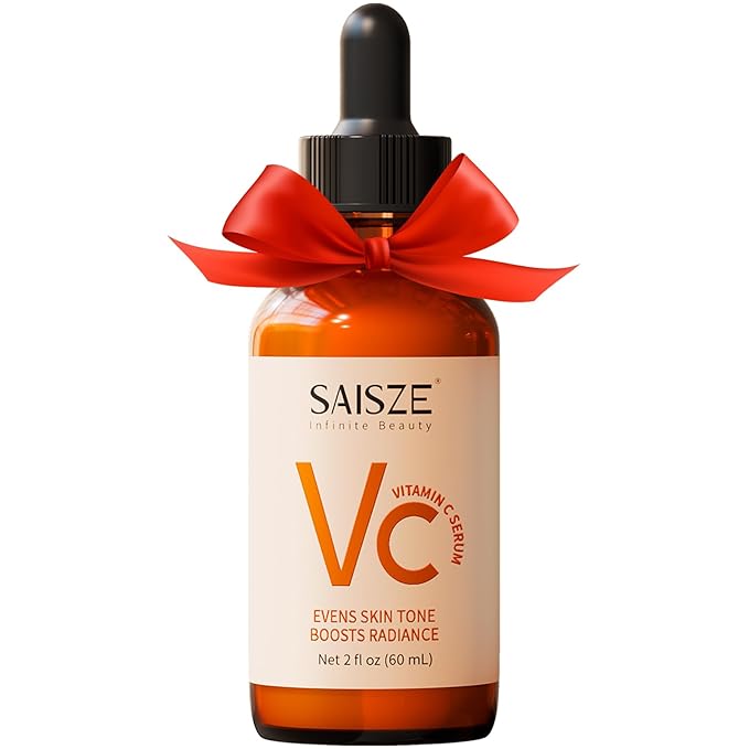 Vitamin C Serum for Face, Facial Serum for Dark Spot, Anti Aging with Vitamin C, Hyaluronic Acid, Christmas Stocking Stuffers, Skin Care Gifts for Women, 60ml