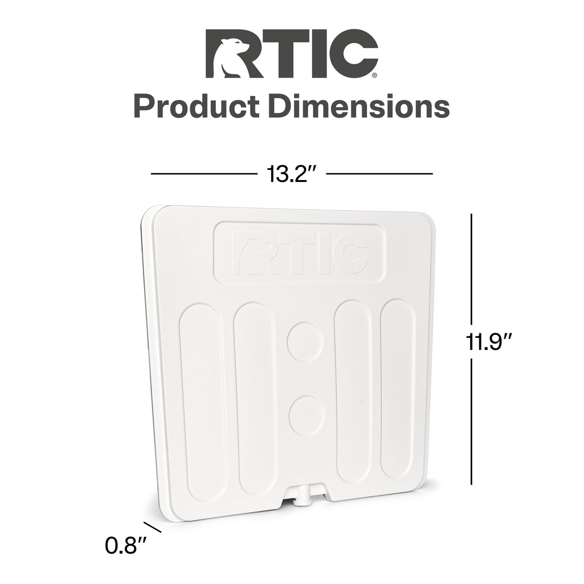 RTIC 65 QT Ultra-Tough Cooler Freezable Divider Insert Accessories Perfect for Organization, 65