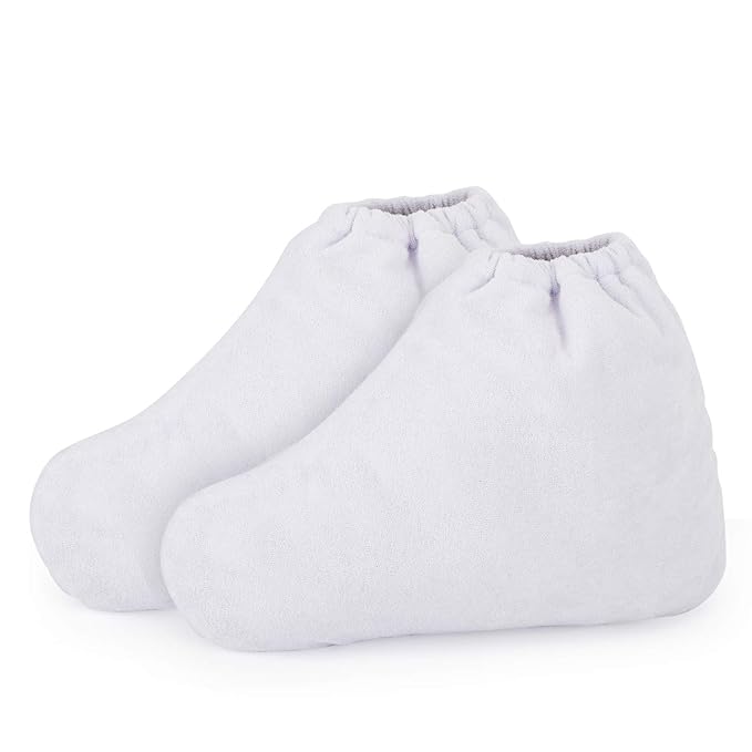 Paraffin Wax Foot Liners, Segbeauty Larger Paraffin Heated Foot SPA Booties, Wax Refill Feet Cover Bags for Hot Wax Hand thera-py Thermal treat-ment SPA Wax Warmer Paraffin Wax Machine
