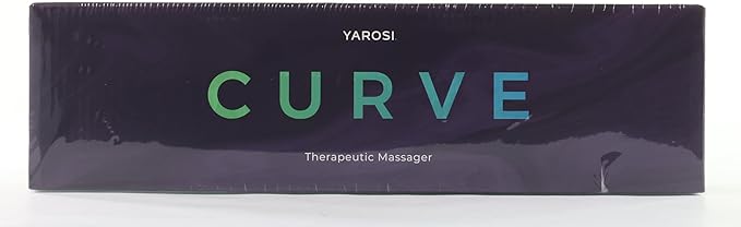 Yarosi Cordless Curve Therapeutic Device - 8 Powerful Speeds and 20 Patterns - for Muscle Aches and Sports Recovery - Rechargeable - Travel Friendly - Green