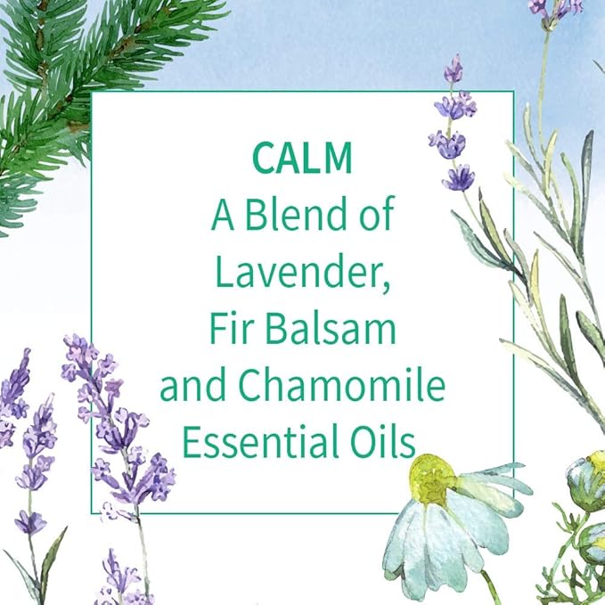 Garden of Life Essential Oils, 100% Organic and Pure Lavender Essential Oil Plus Chamomile & Fir Balsam - Calm Blend for Diffusers, Home, Skin & Body Care, Calming, Relaxing, Soothing, 0.5 fl oz