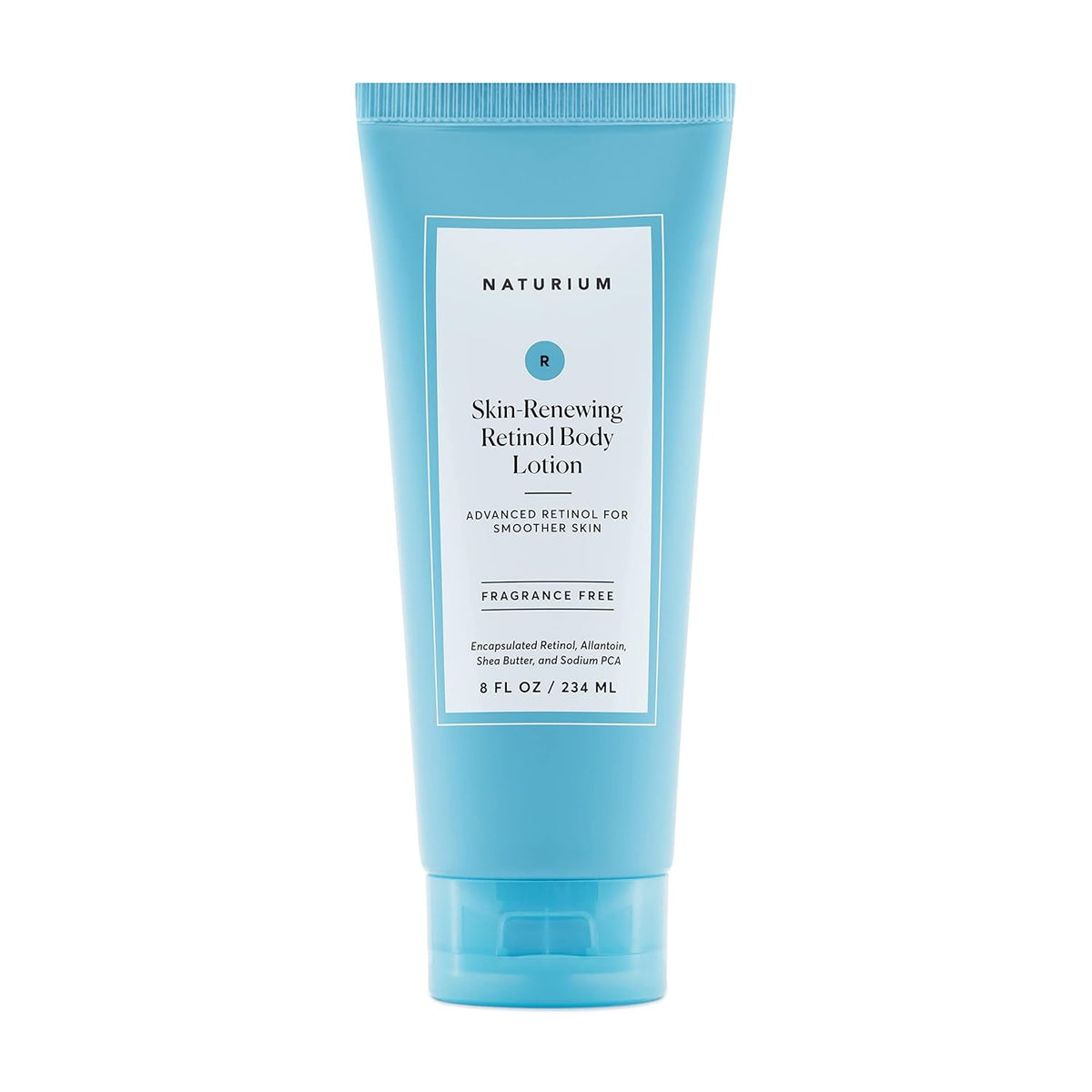 Naturium Skin-Renewing Retinol Body Lotion, Advanced Firming Anti-Aging Skin Care, with Encapsulated Retinol & Shea Butter, 8 oz