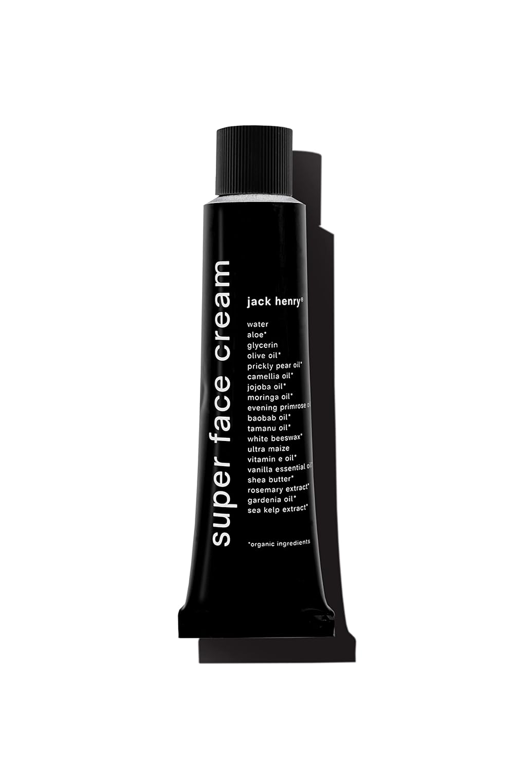 Jack Henry Super Face Cream - Lightly Scented Lightweight Hydrating Facial Moisturizer for Men & Women - Suitable for All Skin Types - Organic & Plant-Based (2 oz)