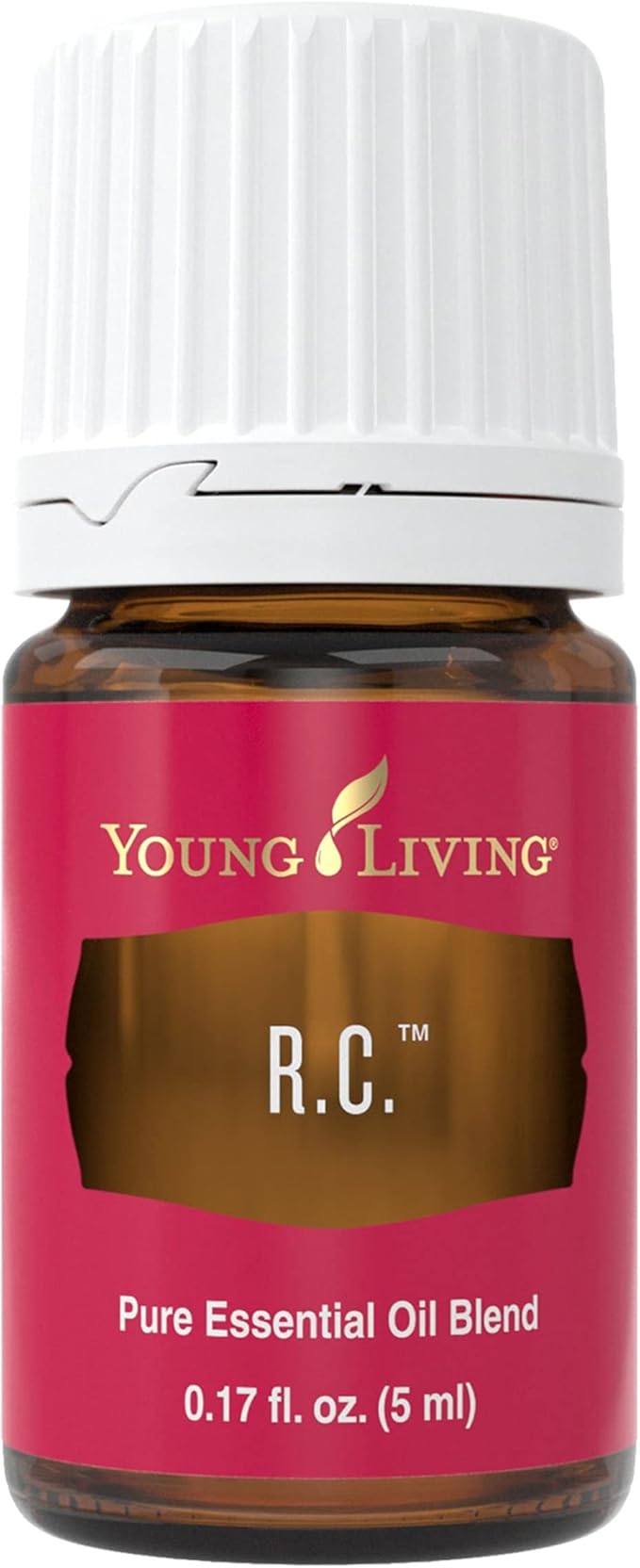 Young Living R.C. 5ml Essential Oil - 100% Pure and Premium-Grade - Cypress and Eucalyptus Blend for a Refreshing Breathing Experience - Aromatherapy Diffuser