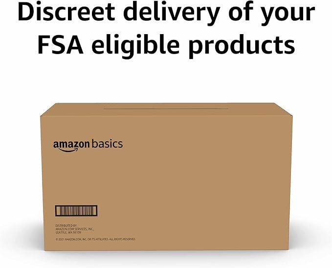 Amazon Basics Daily Pantiliner, Regular Length, Pads for Women, Unscented, 300 Count (6 Packs of 50) (Previously Solimo)