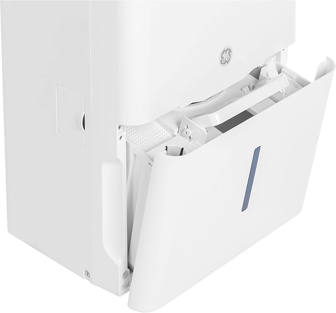 GE Energy Star Portable Dehumidifier 22 Pint, Perfect for Bedroom, Basement & Garage or Rooms up to 1500 Sq Ft, Ideal for High Humidity Areas, Complete with Empty Bucket Alarm & Clean Filter Alert