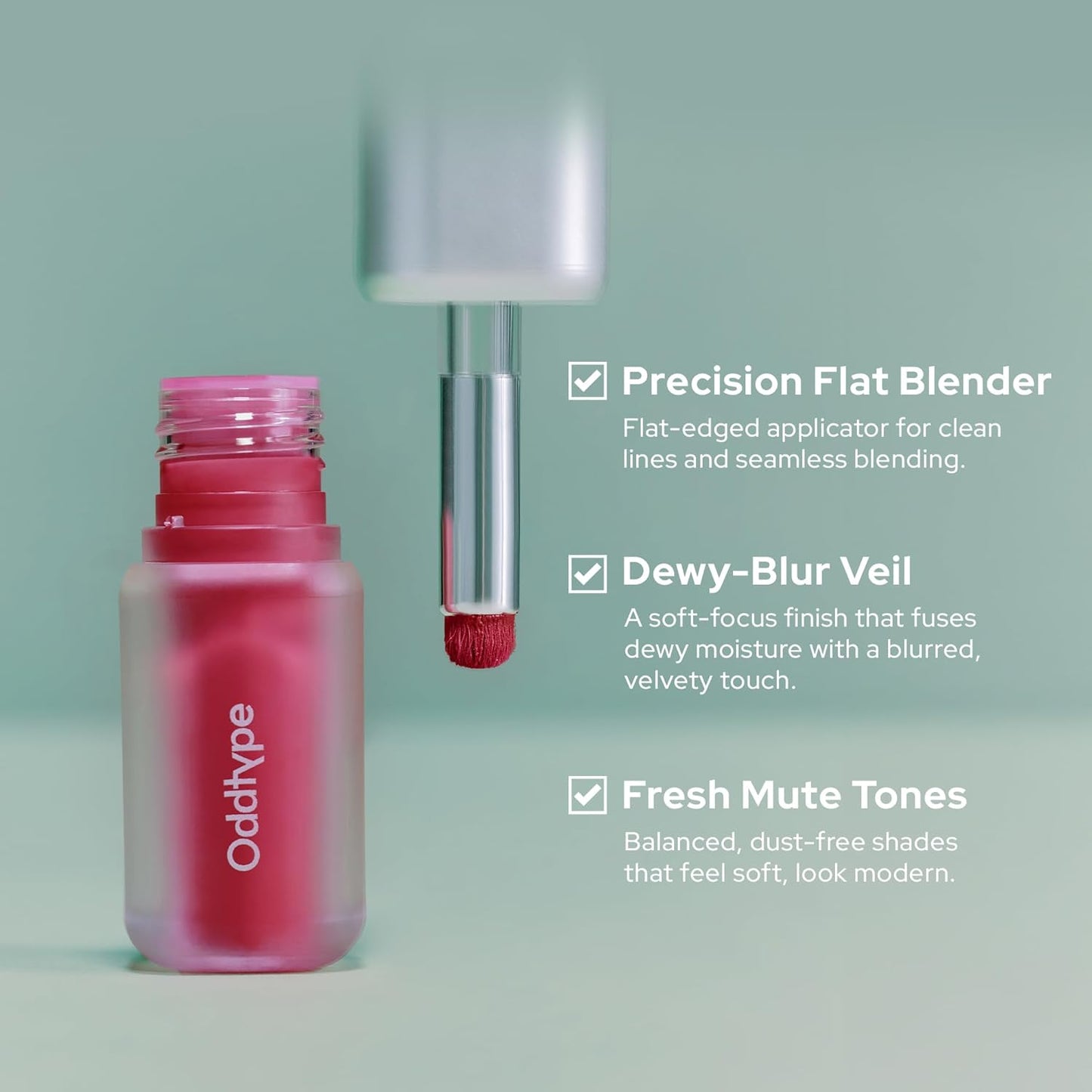 Unseen Blur Lip Tint Long-Lasting Stain, Blendable 3.2g (Switched, 3.2)