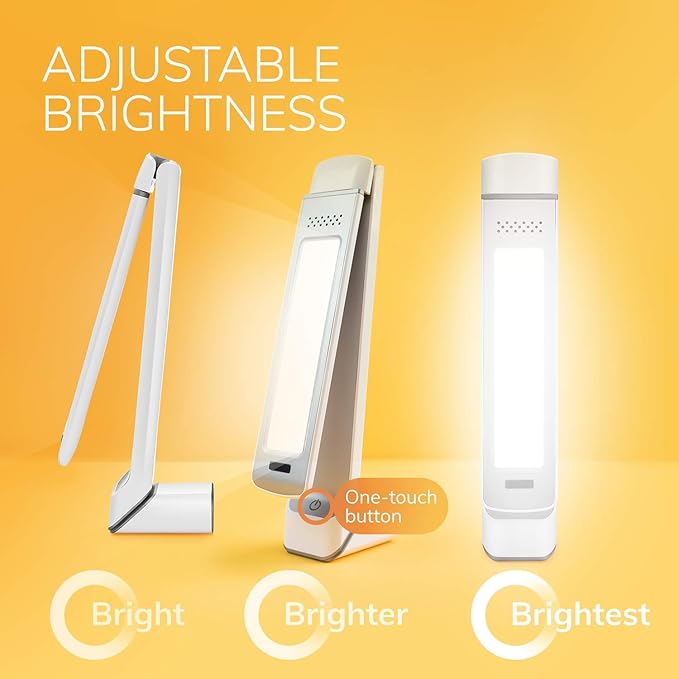 Circadian Optics Lumos 2.0 Light Therapy Lamp | As Seen On Shark Tank | 10,000 Lux Full Spectrum UV-Free Light | Boost Mood, Improve Sleep, Increase Energy & Enhance Focus