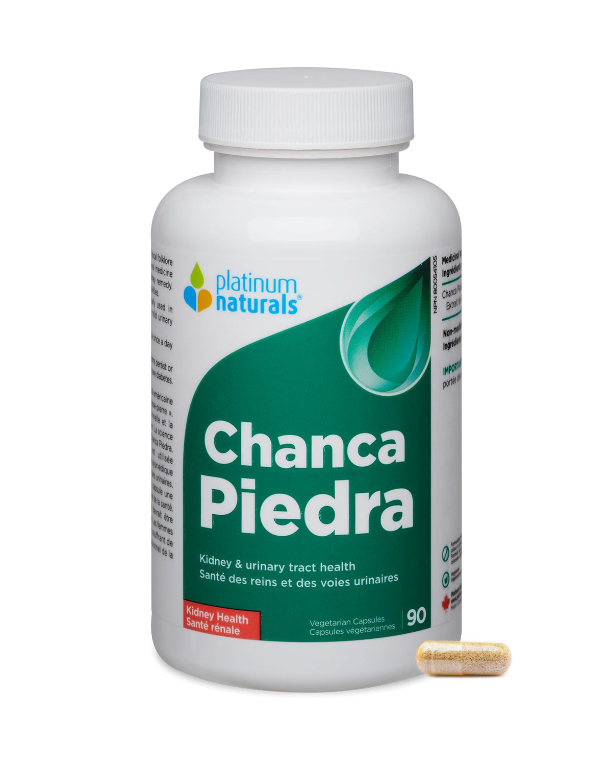 Platinum Naturals - Chanca Piedra | Kidney Health - 90 Vegetarian Capsules